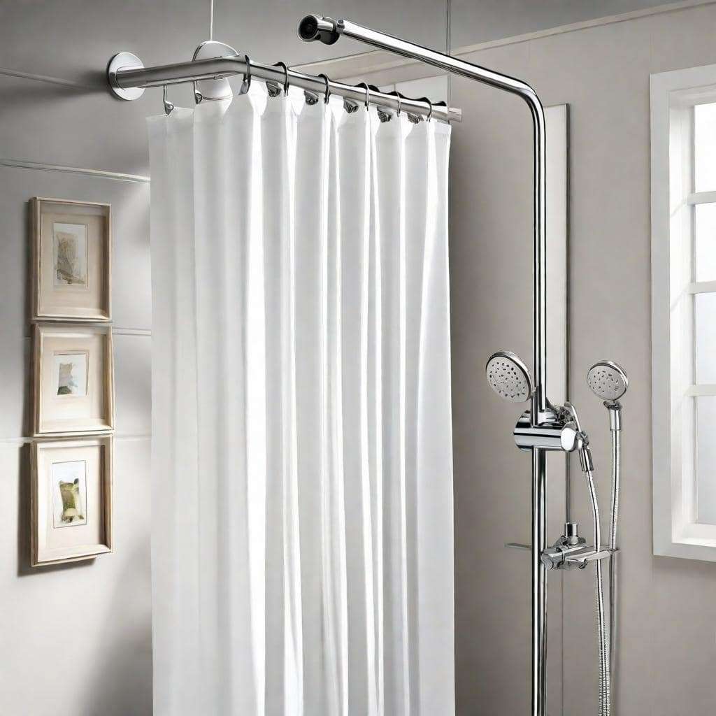 unique shower curtain rods
