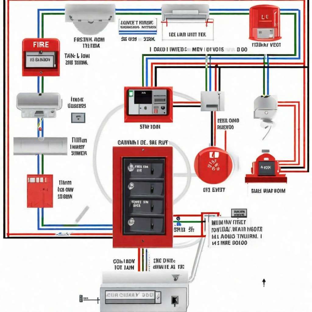 how to solve ground faults in a fire alarm panel