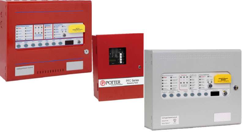 Control Panel in Fire Suppression System